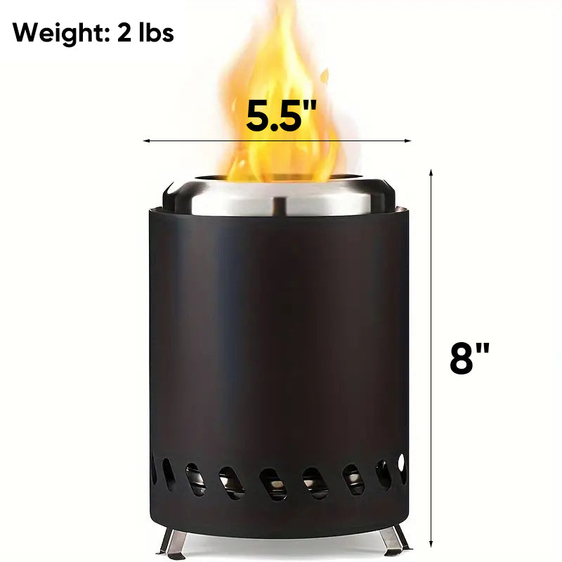 Portable Smokeless Tabletop Firepit