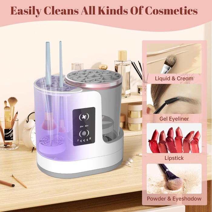 Electric Makeup Brush Cleaner Machine