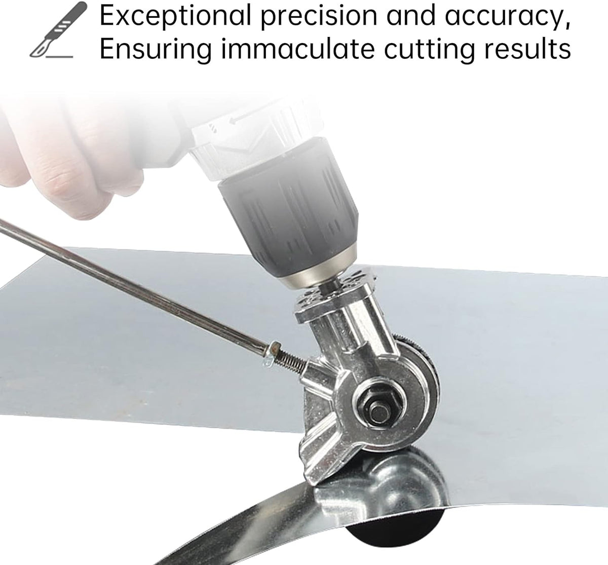 Metal Nibbler Drill Attachment