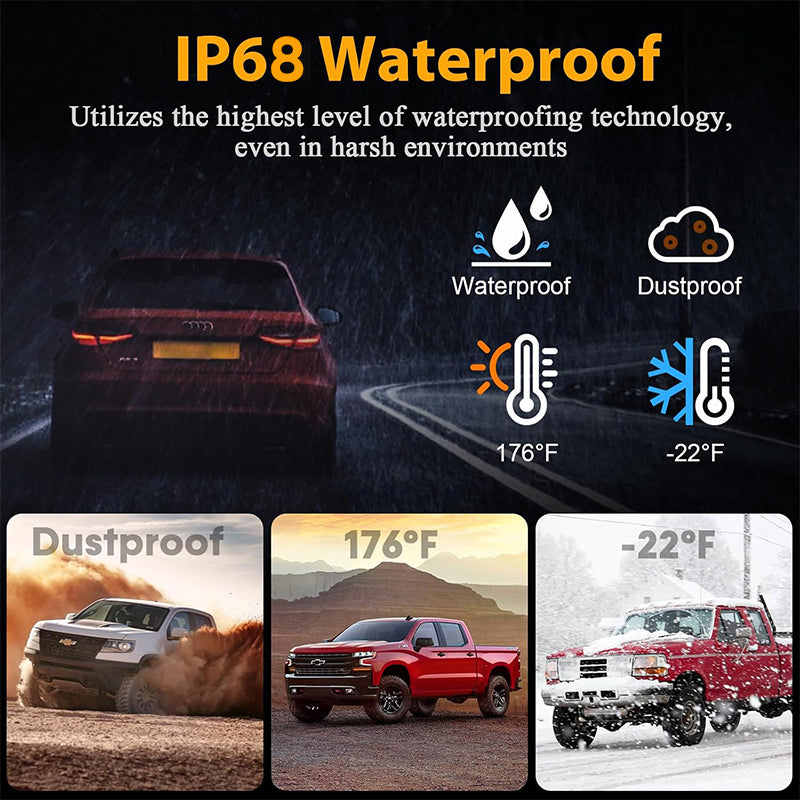 Magnetic Solar Wireless Backup Camera