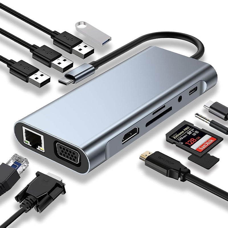 11 In 1 USB C Hub
