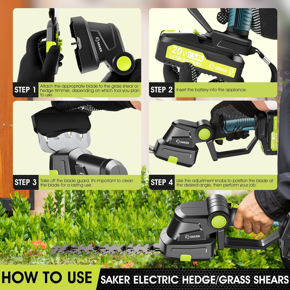® Cordless Hedge Trimmer
