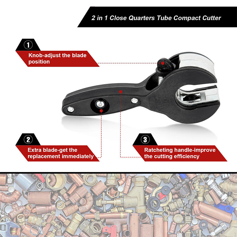 Ratcheting Tubing Cutte