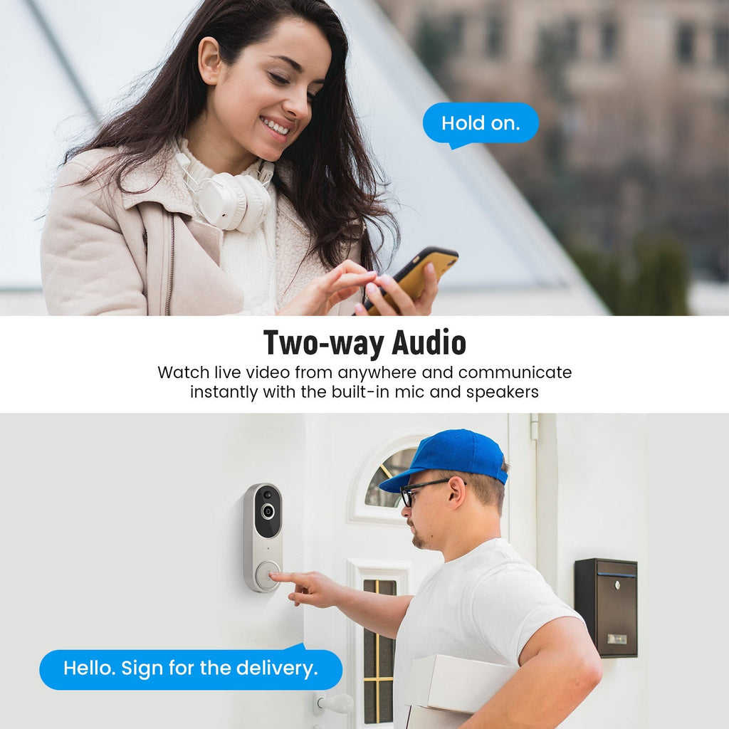1080P Wireless Doorbell Video Camera