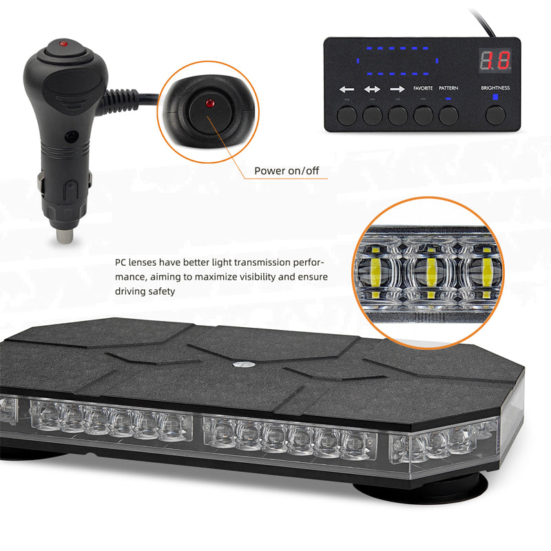 LED Flashing Strobe Light Bar