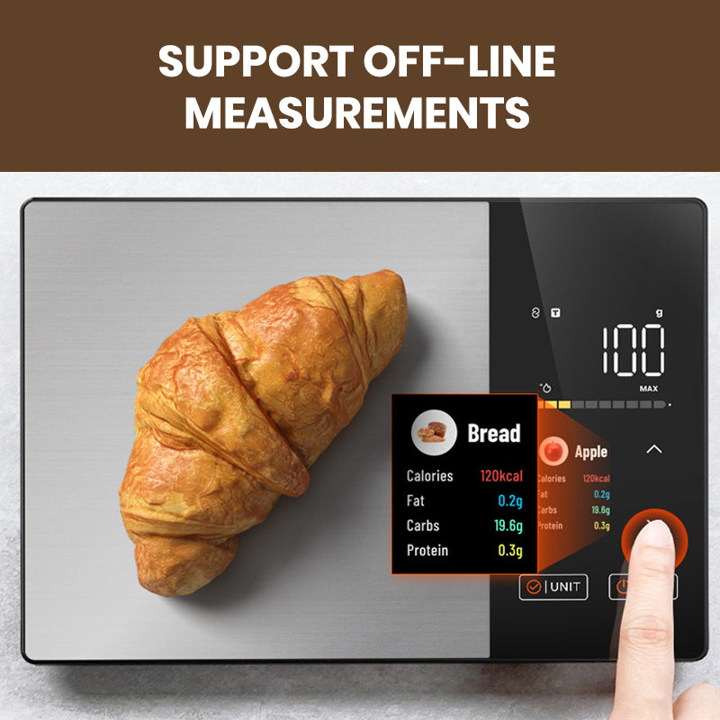 Digital Kitchen Scale with Nutrition Tracking