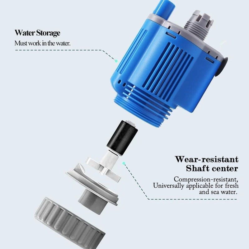 Electric Aquarium Gravel Cleaner with Filter