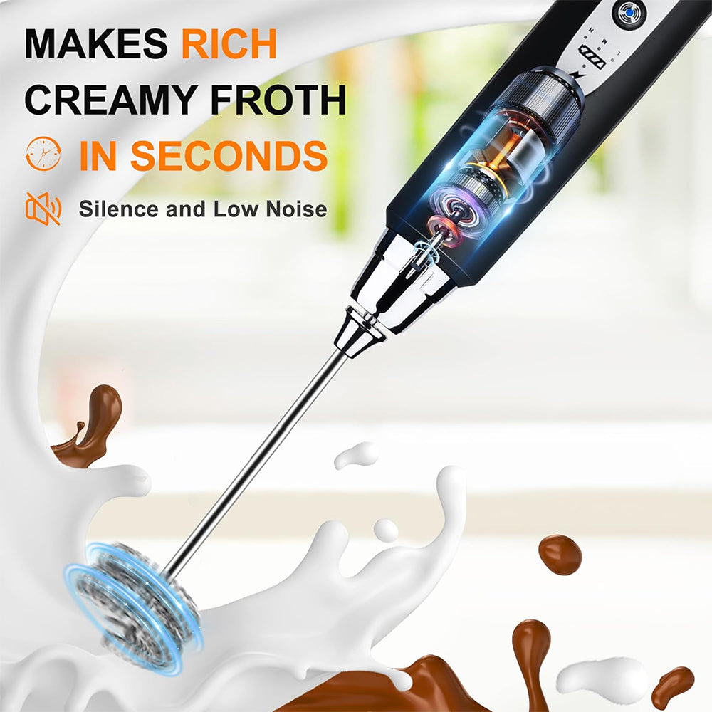 Rechargeable Electric Milk Frother