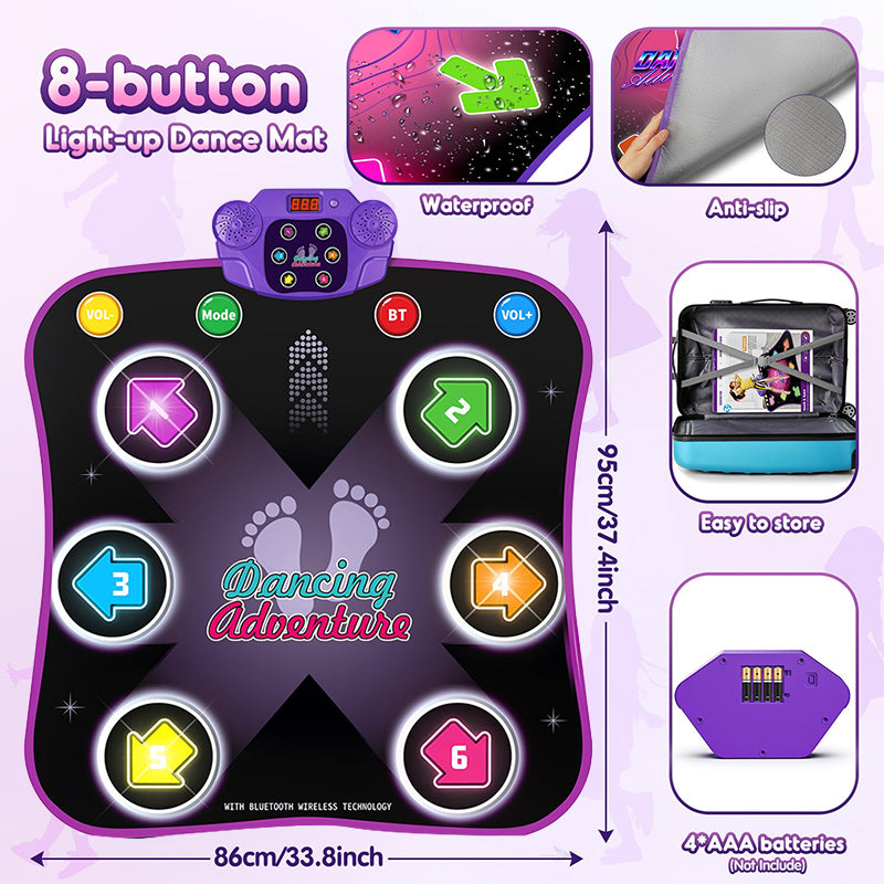 LED Bluetooth Kids Dance Mat