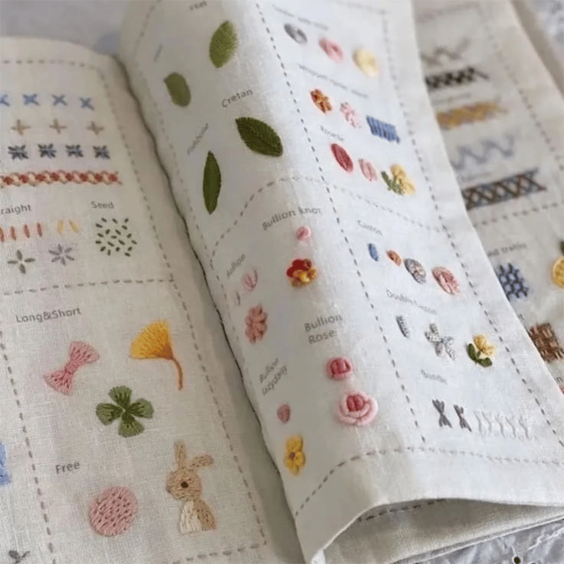 All-Scenario Embroidery Stitch Book Kit