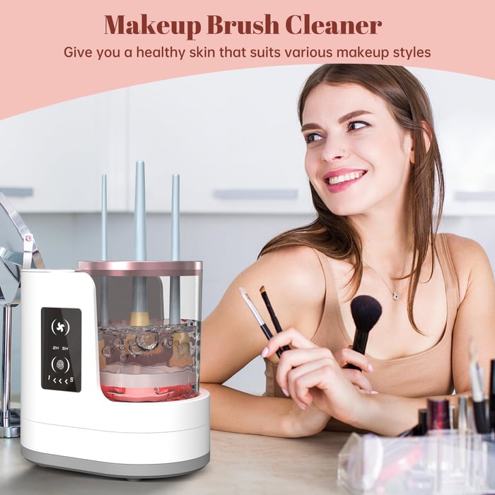 Electric Makeup Brush Cleaner Machine