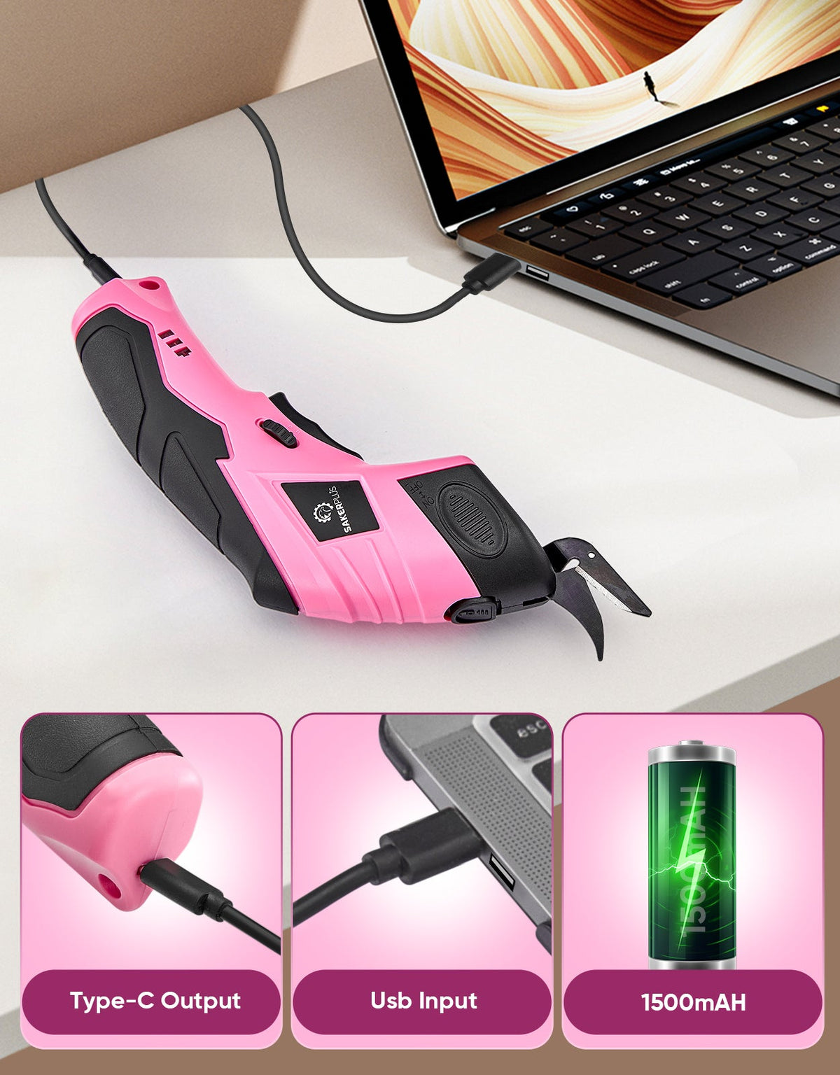Cordless Electric Scissors