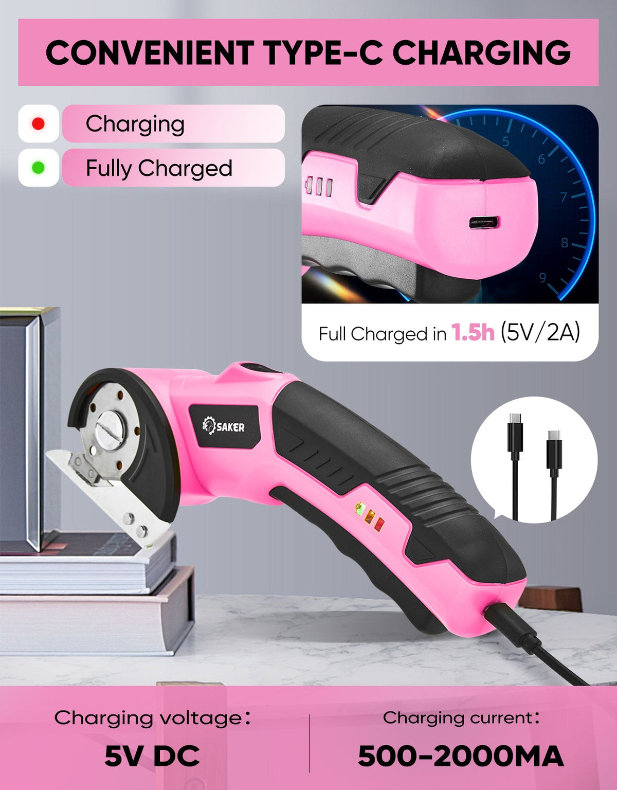 Cordless Electric Scissors