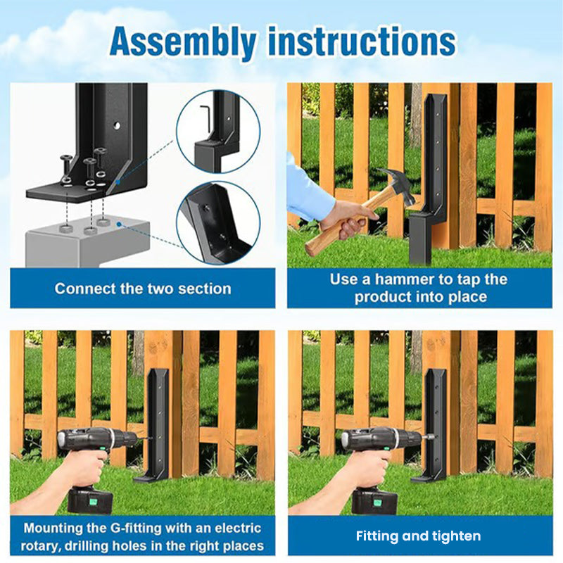 Fence Post Repair Kit