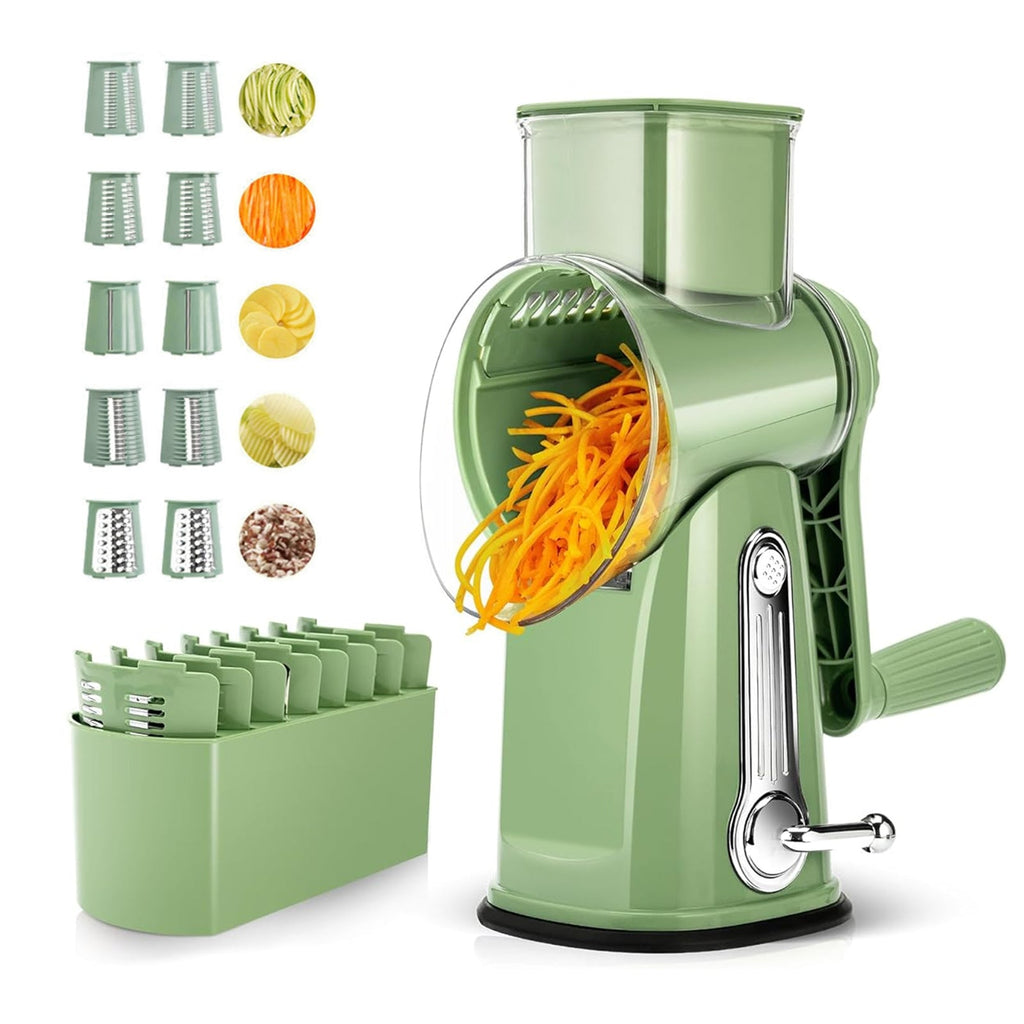 5 in 1 Rotary Cheese Grater Shredder