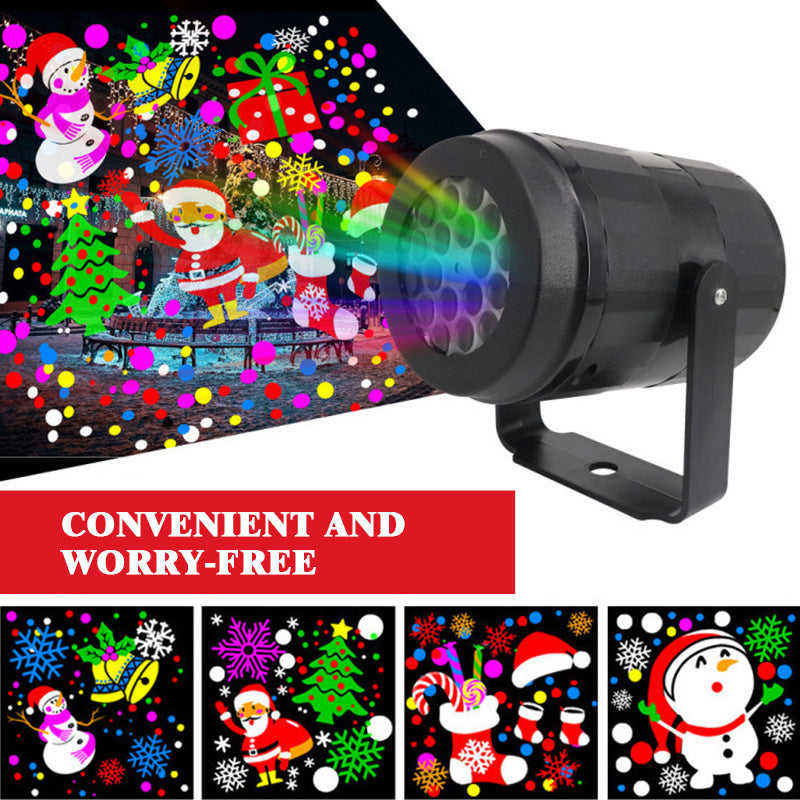 Christmas Projection Pattern Lamp