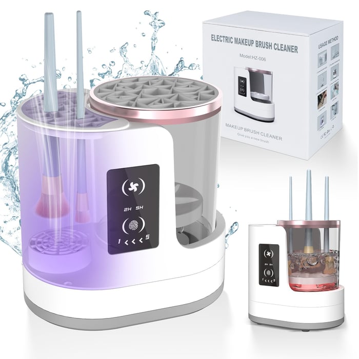 Electric Makeup Brush Cleaner Machine
