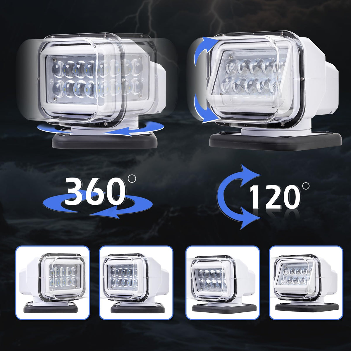 LED Spotlight with Remote