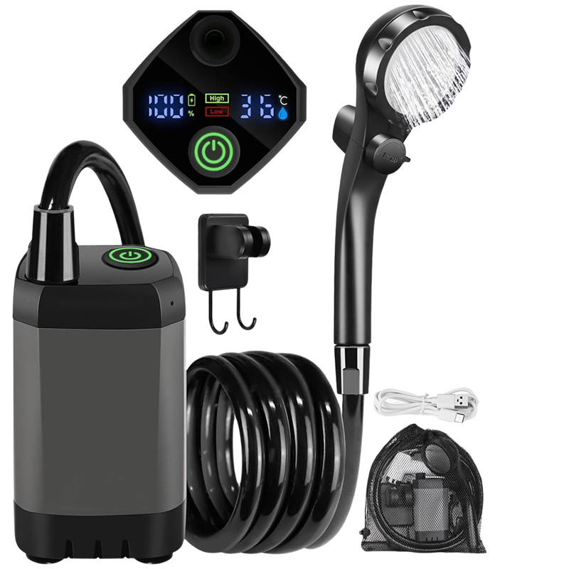Portable Rechargeable Outdoor Camping Shower Pump