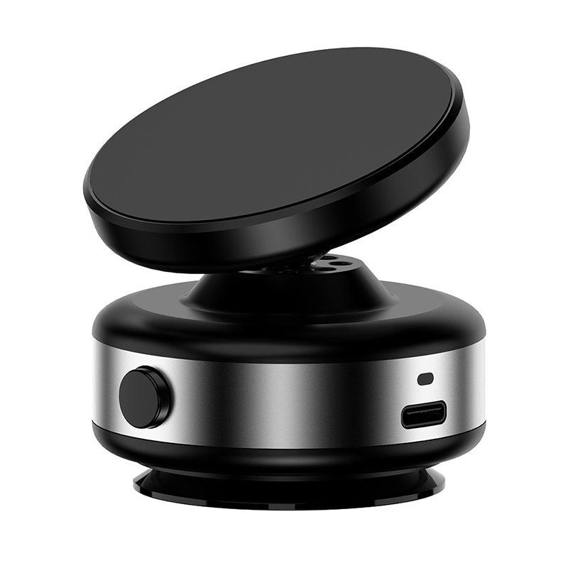 Vacuum magnetic mobile phone holder
