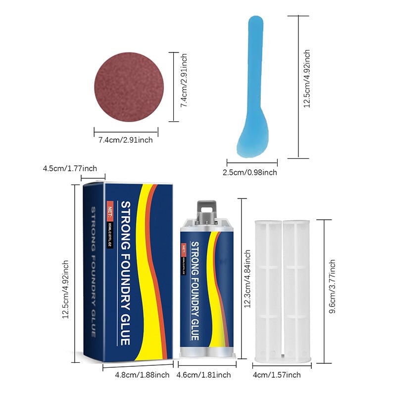 Metal Foundry Glue Set