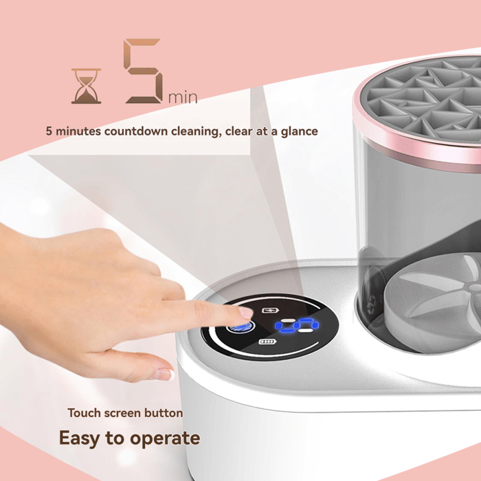 Electric Makeup Brush Cleaner Machine