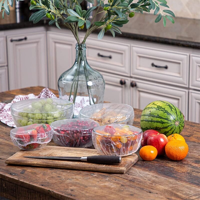 Disposable Plastic Wrap Cover/100pcs
